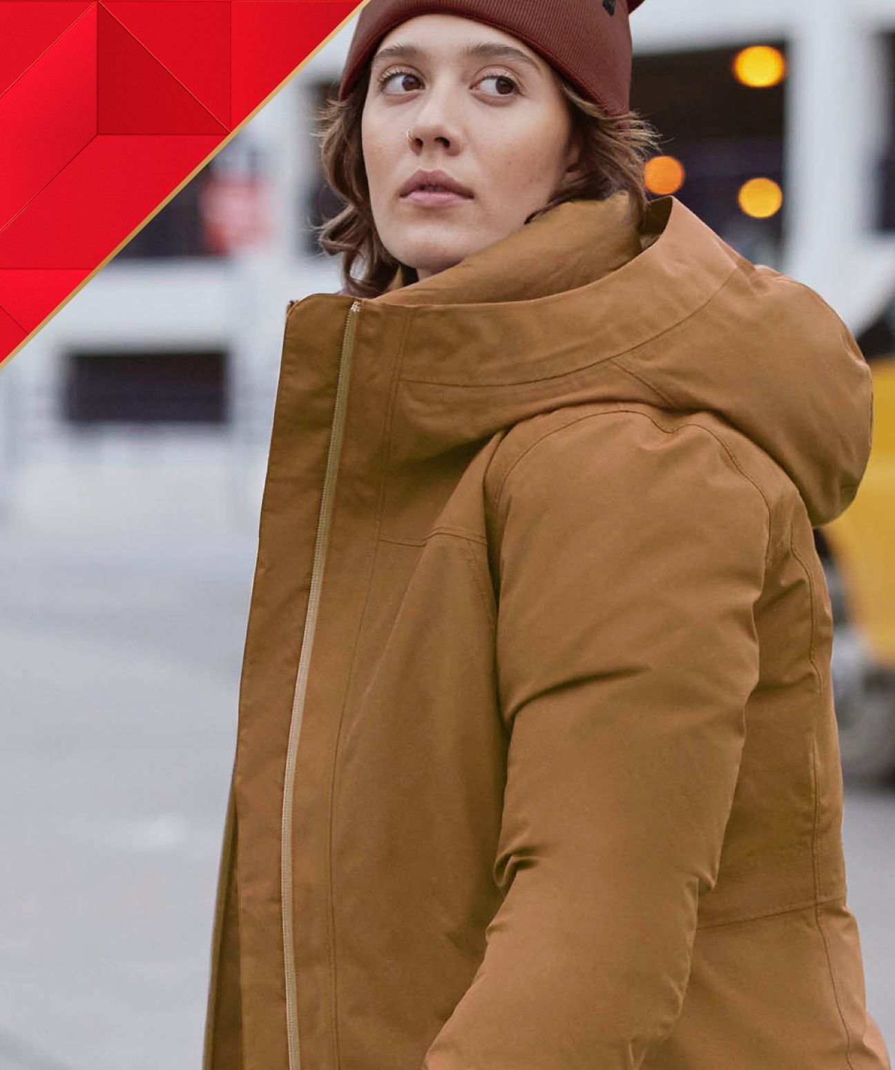 women wearing coat